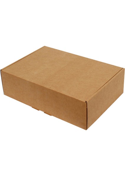 32x22x9,5cm Kilitli Kutu-Kraft 25'li