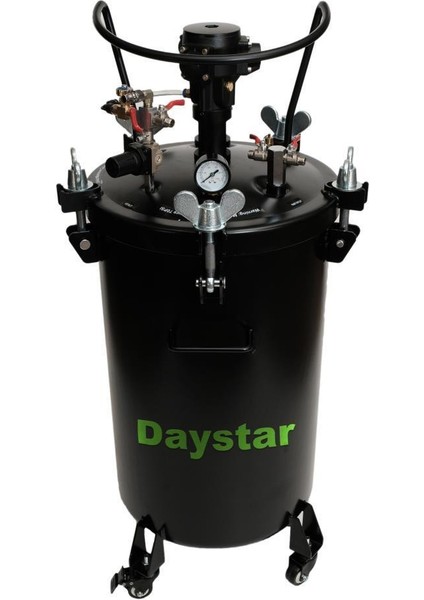 80 Lt Otomatik Karıştırıcılı Teflon Kaplı Basınçlı Boya Tankı