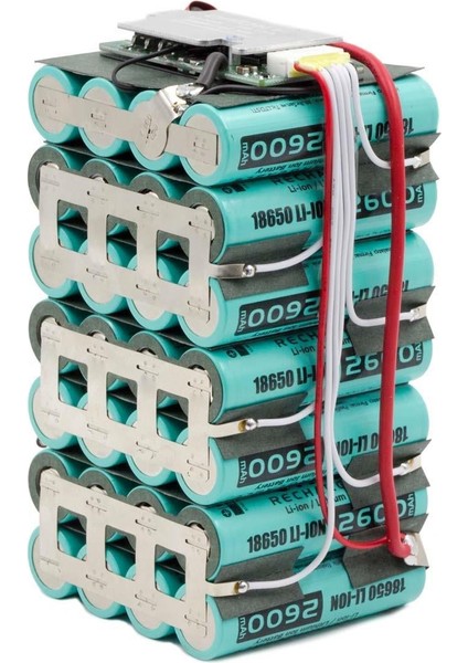 25.9V 10400MAH 7S4P Bms Devreli 18650 Li-Ion Şarjlı Pil fiyatları