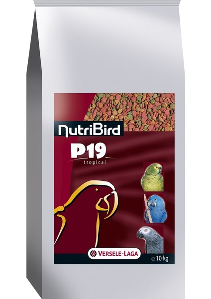 Nutrıbırd P19 Tropıcal Palet Papağan Yemi 500GR