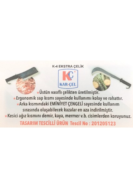 K-4 Ekstra Çelik Satır