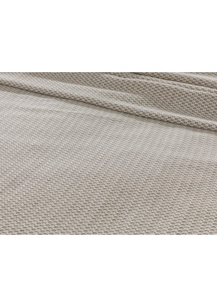 Shaped Ipliği Boyalı Çift Kişilik Pike 200 x 220 cm Cappucino