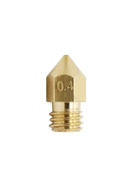 Sanec 3D Yazıcı Mk8 Extruder Nozzle 0.4mm 1.75MM