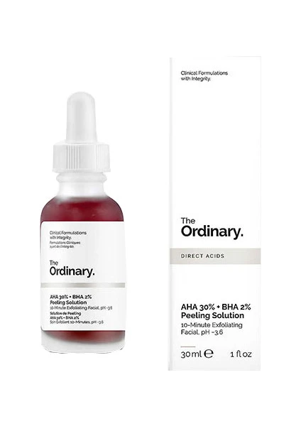 The Ordinary Aha 30% + Bha 2% Peeling Solution 30 ml