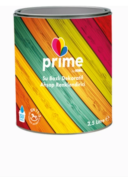 Hemel Prime Su Bazlı Ahşap Renklendirici ( 2,5 Lt ) Sa 1151 Chestnut