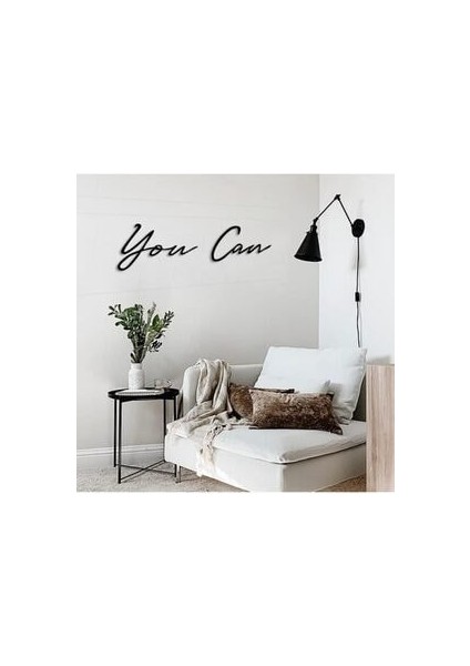 You Can Yazılı Ahşap Tablo