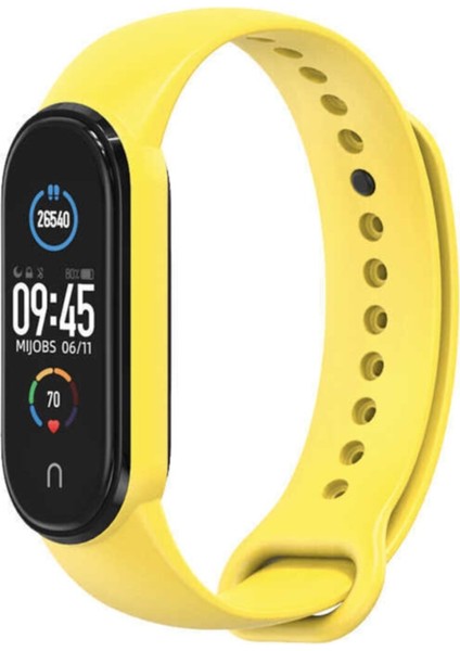 Xiaomi Mi Band 5 Akıllı Bileklik Silikon Kordon Kayış