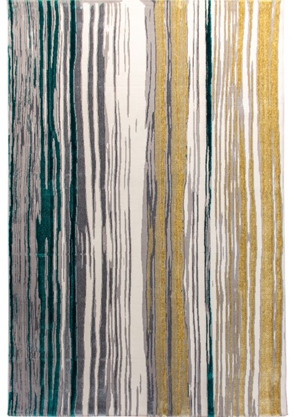 Halı Elit HE623 Gold / Yeşil 150X230 cm Modern Dokuma Halı