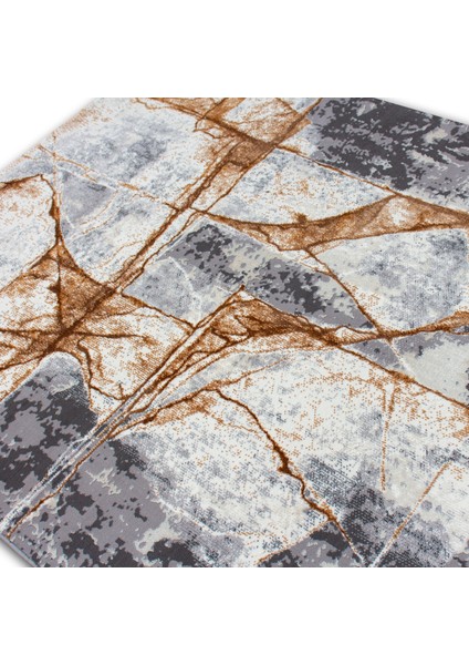 Halı Elit HE625 Gri / Bakır 120X170 cm Modern Dokuma Halı