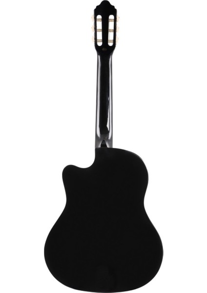 VC104TCBK Siyah Cutaway Klasik Gitar 4/4 Sap Çelikli fiyatları