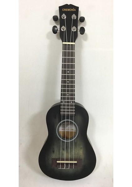 Cremonıa AU-H01A-21BK 21’’ Siyah Ukulele