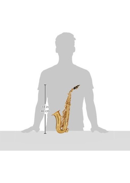 SG-302 Kıvrık Soprano Saksafon
