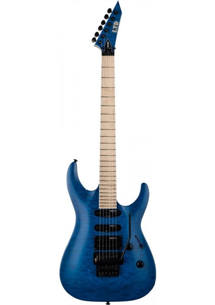Ltd MH-203QM See Thru Blue Elektro Gitar