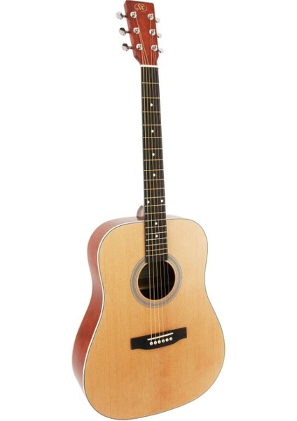 SD204K 4/4 Akustik Gitar Paketi (Natural)