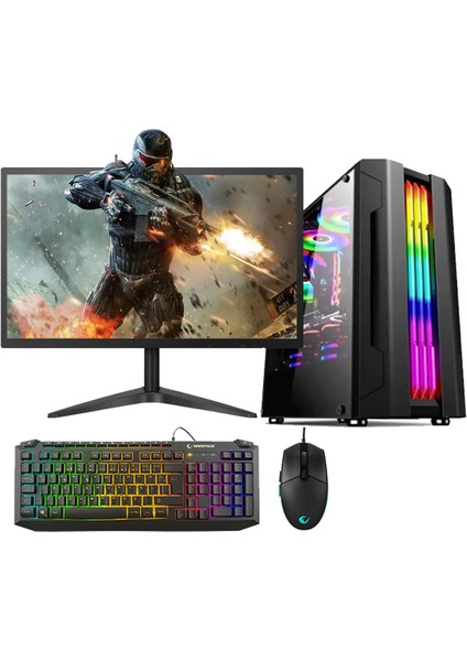 Vulcan Spec X25 Intel Core i5 3470 8GB 120GB + 500GB RX550 Freedos 21.5" Masaüstü Bilgisayar