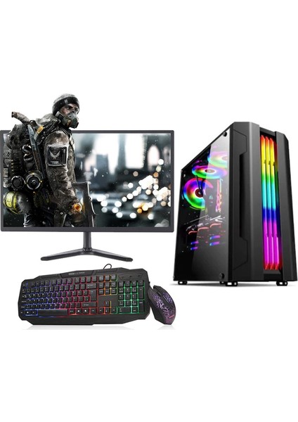 Vulcan Lite X35 Intel Core i5 3470 8GB 1TB + 120GB SSD GT730 Freedos 18.5" Masaüstü Bilgisayar