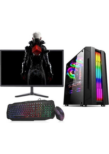 Vulcan Lite X40 Intel Core i5 3470 8GB 1TB + 240GB SSD GT730 Freedos 18.5" Masaüstü Bilgisayar