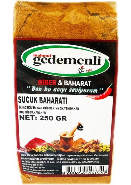 Sucuk Baharatı 250 gr