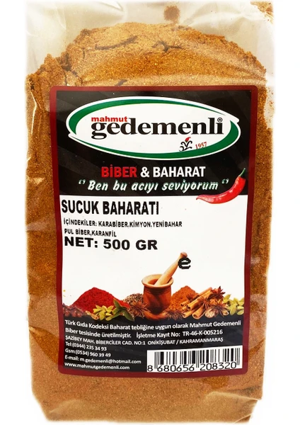 Sucuk Baharatı 500 gr