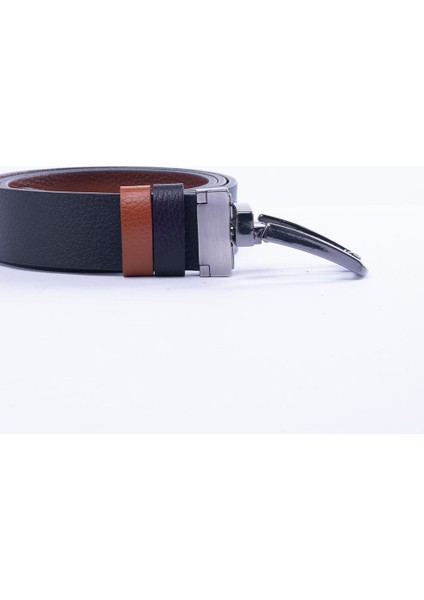 Deri Lüks 4cm Çift Taraflı Spor