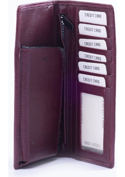 Deri Telefon Kılıflı Cüzdan