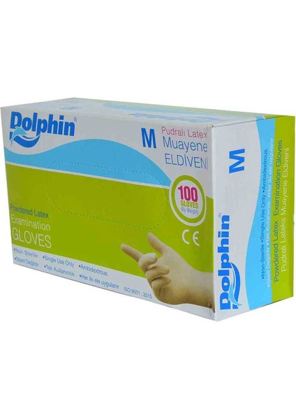 Pudralı Beyaz Eldiven Latex Eldiveni Orta Boy (M) 100 Lü Paket modelleri