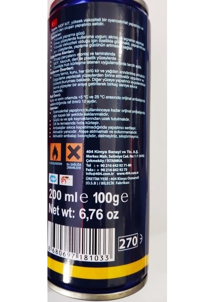 Mdf Yapıştırıcı Hızlı Yapıştırıcı 400 ml