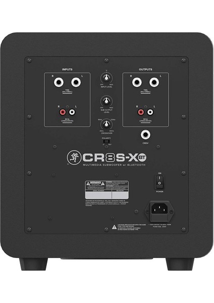 CR8S-XBT 8 Inç Stüdyo Subwoofer (Tek)