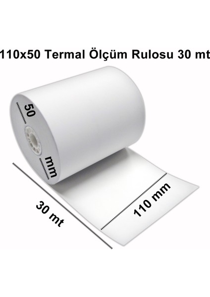 110X30 Metre Termal Rulo 10'lu Paket