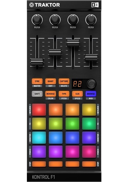 TRAKTOR KONTROL F1 DJ Kontrol Cihazı