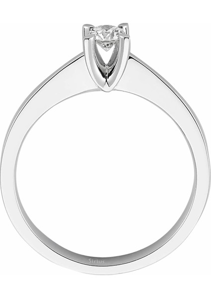 F Renk 0,20 Karat Pırlanta Tektaş Yüzük 0417R0222 modelleri