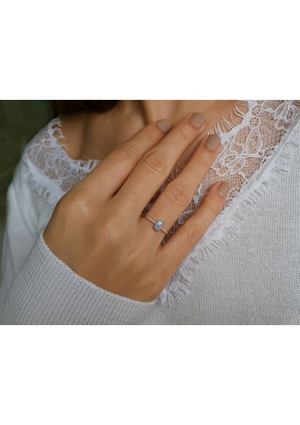 Pırlanta ve Opal Taşlı Gökkuşağı Yüzük 0417R0269 fırsatları