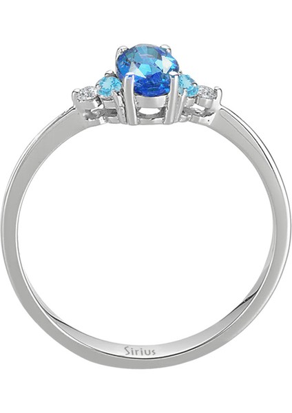 Pırlanta ve Topaz Cadenza Yüzük 0417R0272 modelleri