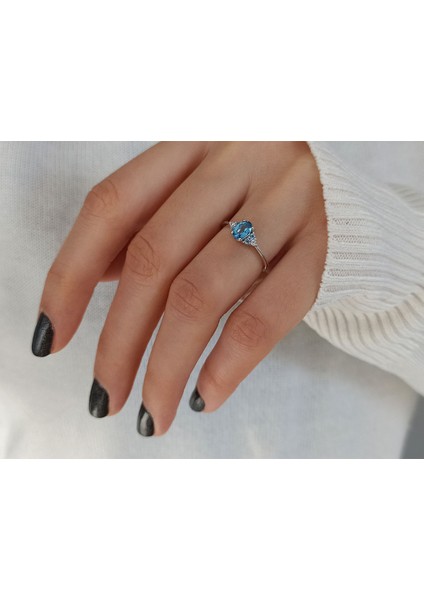 Pırlanta ve Topaz Cadenza Yüzük 0417R0272 indirimleri