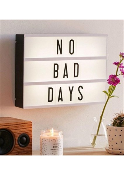 A4 Işıklı Mesaj Panosu Light Box