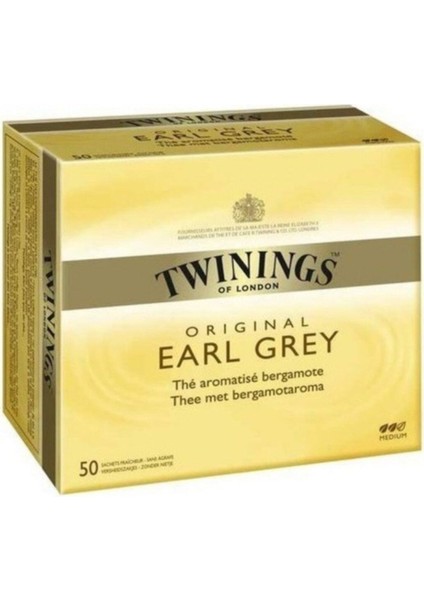 Twınıngs Early Grey Tea 100 gr x 50'li