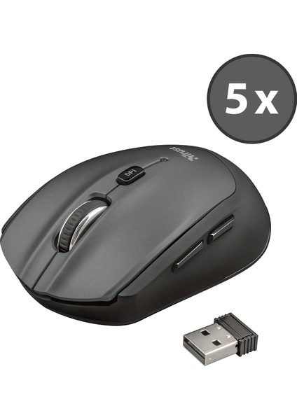 Nona Compact Kablosuz Mouse 5'li Avantaj Paketi