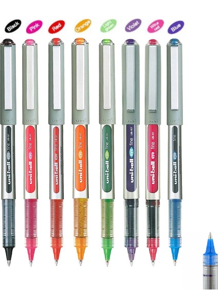 UB-157 Eye Roller Kalem 0.7 mm 8'li Set