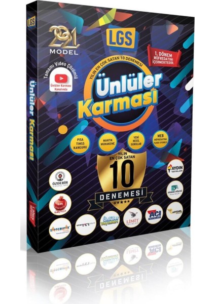 Ünlüler Karması 8. Sınıf LGS 10 Deneme