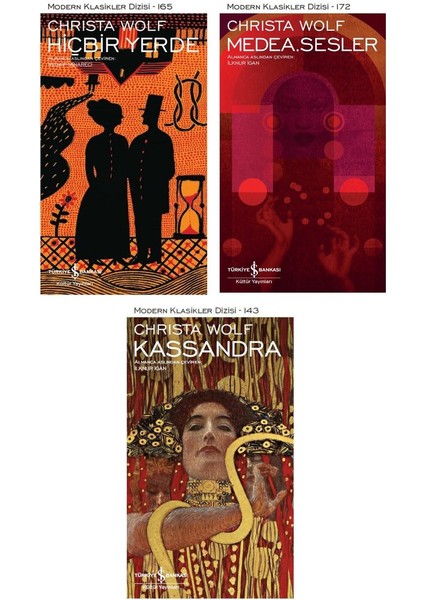 Hiçbir Yerde - Medea.sesler - Kassandra - Christa Wolf - 3 Kitap