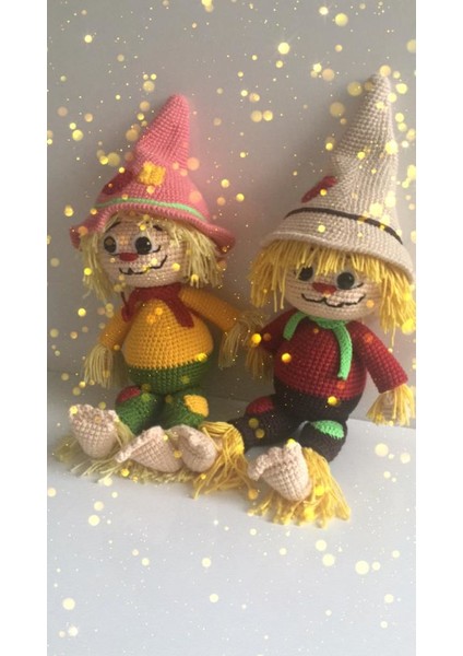 Şirin Korkuluklar Takımı Amigurumi Organik Oyuncak fiyatları