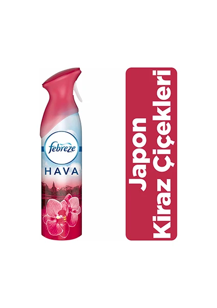 Hava Ferahlatıcı Sprey Oda Kokusu Japon Kiraz Çiçekleri 300ML