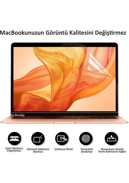 Macbook Air Pro Ekran Koruyucu 13inç M1-M2 A2251 A2289 A2338 A2179 A2337 Uyumlu Mat