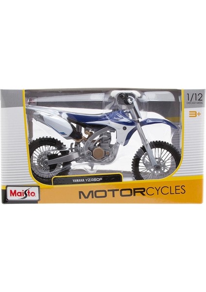Yamaha YZ450F Model Motosiklet 1:12 Ölçek fiyatları