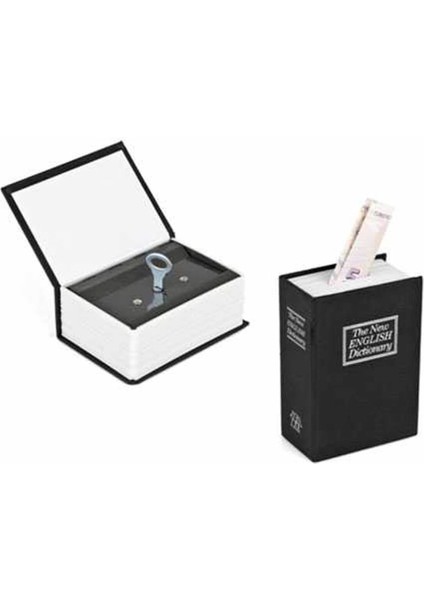 Kitap Görünümlü Mini Gizli Kasa Kumbara