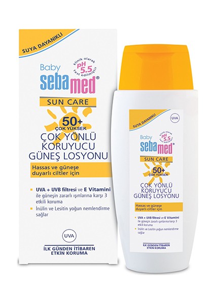 Bebek Güneş Losyonu Spf 50 Faktör 150ML