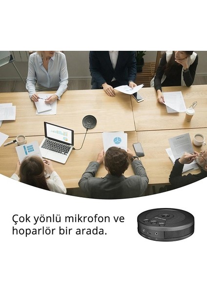 BY-BMM400 Hoparlörlü USB Konferans Mikrofonu