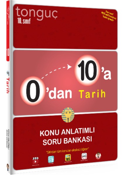 Tonguç Akademi Tonguç 10. Sınıf Sözel Konu Anlatımlı Soru Bankası Seti Kraft Defter