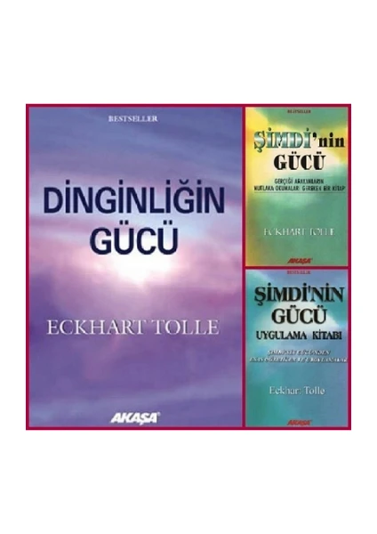 Şimdi'nin Gücü - Şimdinin Gücü Uygulama Kitabı - Dinginliğin Gücü - Eckhart Tolle