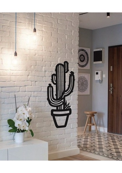 Karakoç Eğitim Ahşap Lazer Kesim Kaktüs Tablo Duvar Süsü Metal Değildir modelleri